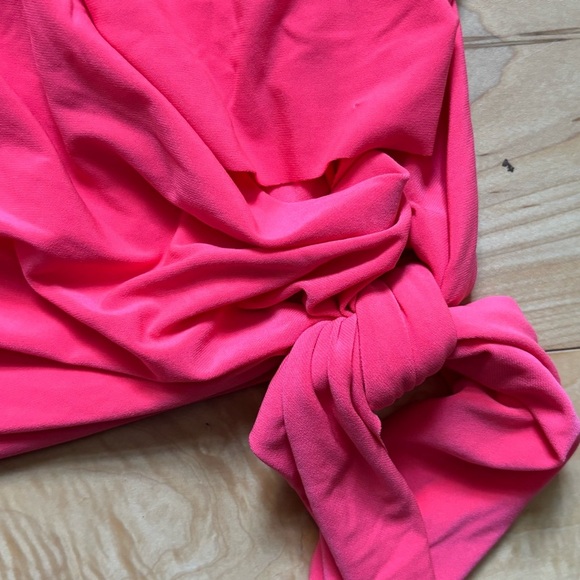 Magicsuit Solid Alex Tankini Top Sunset Orange Pink Womens Size 24W New With Tag - Picture 4 of 8